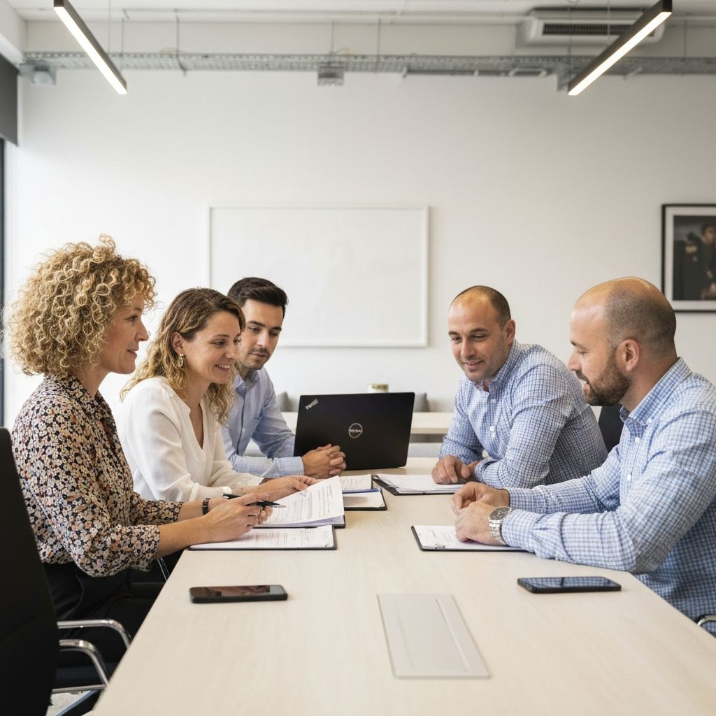 Our team of immigration consultants in our Barcelona office